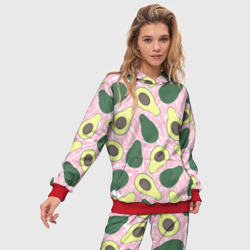 Женский костюм с толстовкой 3D Avocado - фото 2