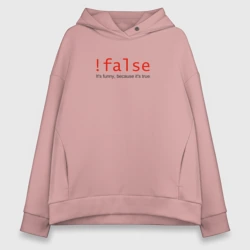 Женское худи Oversize хлопок !false = true