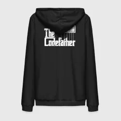 Мужская толстовка на молнии хлопок The Codefather. Кодный отец