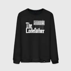 Мужской свитшот хлопок The Codefather. Кодный отец