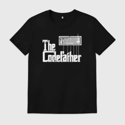 Мужская футболка хлопок The Codefather. Кодный отец