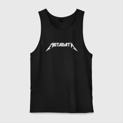 Мужская майка хлопок Metadata