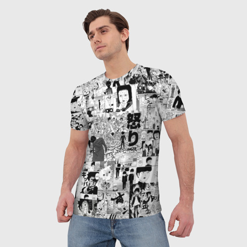 Мужская футболка 3D Моб Психо 100, цвет 3D печать - фото 3