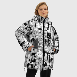 Женская зимняя куртка Oversize Моб Психо 100 - фото 2