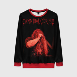 Женский свитшот 3D Cannibal Corpse #6