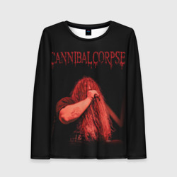 Женский лонгслив 3D Cannibal Corpse #6