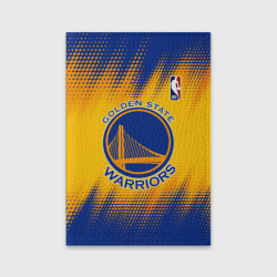 Обложка для паспорта матовая кожа Golden State Warriors