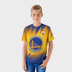 Детская футболка 3D Golden State Warriors - фото 2