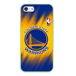 Чехол для iPhone 5/5S матовый Golden State Warriors