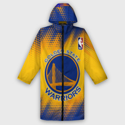 Мужской дождевик 3D Golden State Warriors