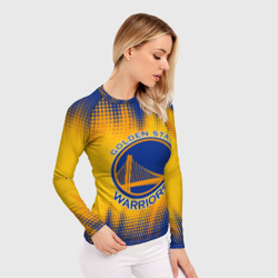 Женский рашгард 3D Golden State Warriors - фото 2