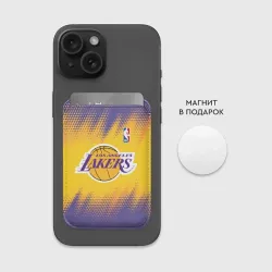 Картхолдер Magsafe магнитный Los Angeles Lakers - фото 2