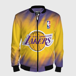 Мужской бомбер 3D Los Angeles Lakers