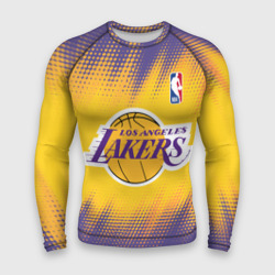 Мужской рашгард 3D Los Angeles Lakers