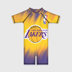 Детский купальный костюм 3D Los Angeles Lakers