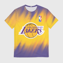 Мужская футболка 3D Los Angeles Lakers