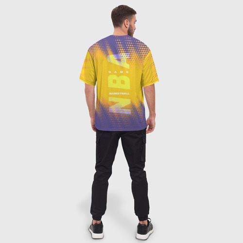 Мужская футболка oversize 3D LeBron James, цвет 3D печать - фото 4