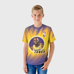 Детская футболка 3D LeBron James - фото 2