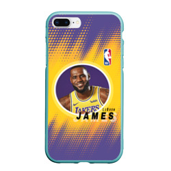 Чехол для iPhone 7Plus/8 Plus матовый LeBron James