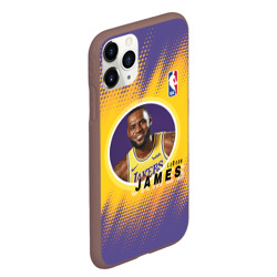 Чехол для iPhone 11 Pro Max матовый LeBron James - фото 2