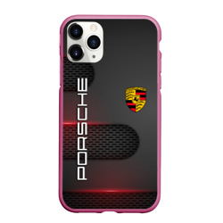 Чехол для iPhone 11 Pro Max матовый Porsche