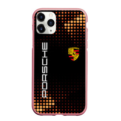 Чехол для iPhone 11 Pro Max матовый Porsche