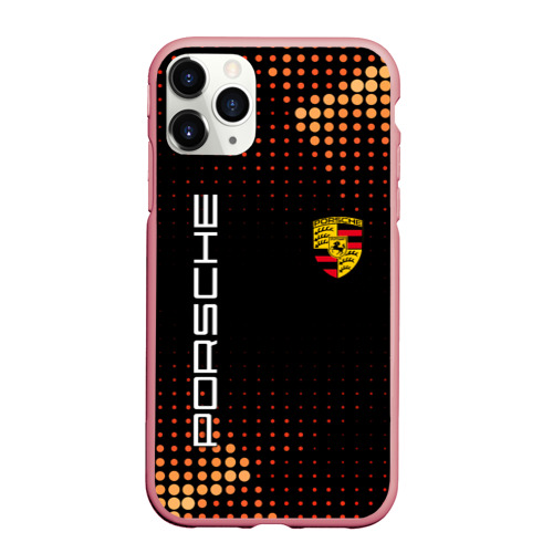 Чехол для iPhone 11 Pro Max матовый Porsche, цвет баблгам