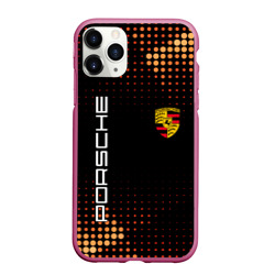 Чехол для iPhone 11 Pro Max матовый Porsche