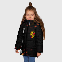 Зимняя куртка для девочек 3D PORSCHE - фото 2