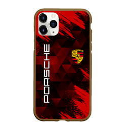 Чехол для iPhone 11 Pro Max матовый Porsche