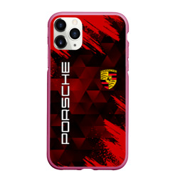 Чехол для iPhone 11 Pro Max матовый Porsche