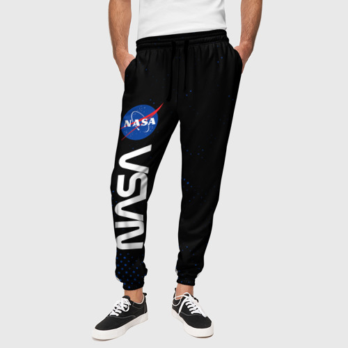 Мужские брюки 3D NASA НАСА, цвет 3D печать - фото 4
