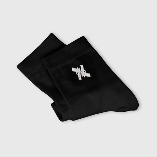 Носки с вышивкой Gunslinger , цвет черный - фото 3