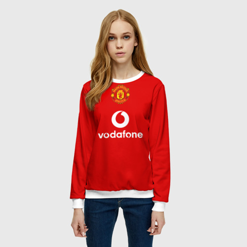 Женский свитшот 3D Манчестер Юнайтед Rooney, цвет 3D печать - фото 3