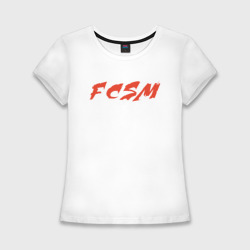 Женская футболка хлопок Slim FCSM
