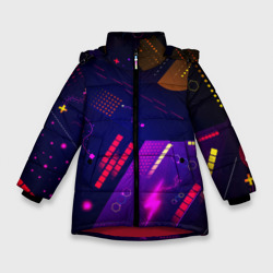 Зимняя куртка для девочек 3D Future Style