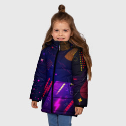 Зимняя куртка для девочек 3D Future Style - фото 2