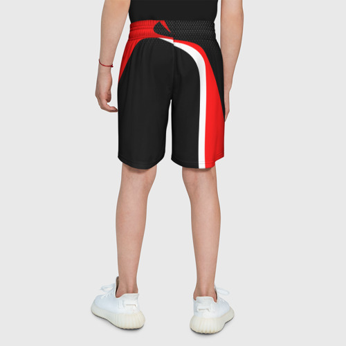 Детские спортивные шорты 3D EVO Racer uniform, цвет 3D печать - фото 5