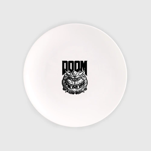 Тарелка Какодемон Дум Doom eternal