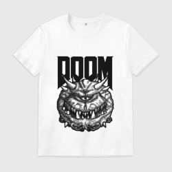 Мужская футболка хлопок Какодемон Дум Doom eternal