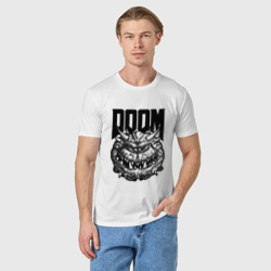 Мужская футболка хлопок Какодемон Дум Doom eternal - фото 2