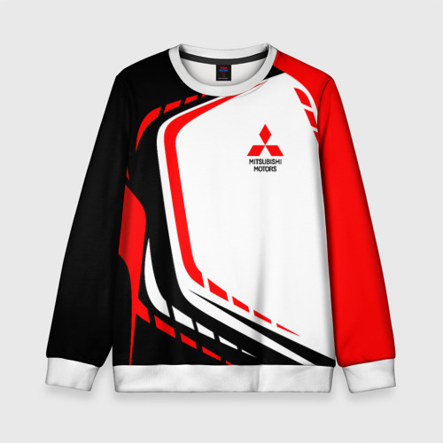 Детский свитшот 3D Mitsubishi EVO Uniform, цвет 3D печать