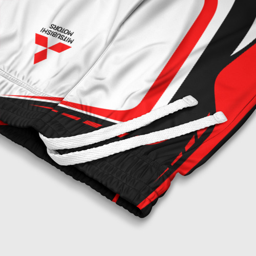 Детские спортивные шорты 3D Mitsubishi EVO Uniform, цвет 3D печать - фото 6