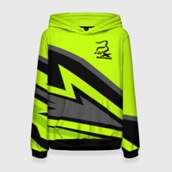 Женская толстовка 3D Форма для мотокросса FOX