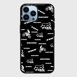 Чехол для iPhone 14 Pro Max Форма для мотокросса FOX motocross FOX