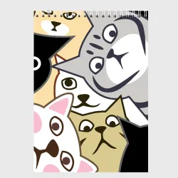 Скетчбук Котики шпионы