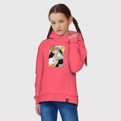 Детское худи Oversize хлопок Котики шпионы - фото 2