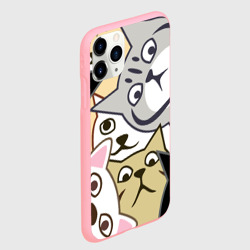 Чехол для iPhone 11 Pro матовый Котики шпионы - фото 2