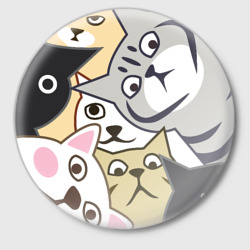 Значок Котики шпионы