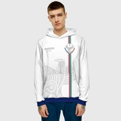 Мужская толстовка 3D Дагестан - герб республики - фото 2